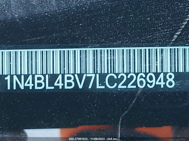 Photo 8 VIN: 1N4BL4BV7LC226948 - NISSAN ALTIMA 