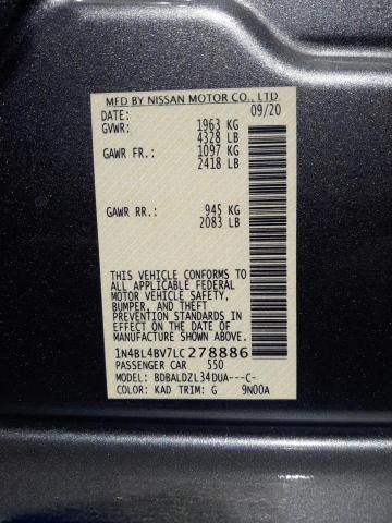 Photo 11 VIN: 1N4BL4BV7LC278886 - NISSAN ALTIMA 