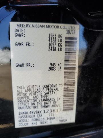 Photo 11 VIN: 1N4BL4BV8KC123617 - NISSAN ALTIMA 