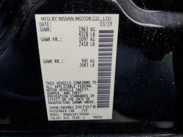 Photo 11 VIN: 1N4BL4BV8KC207078 - NISSAN ALTIMA 