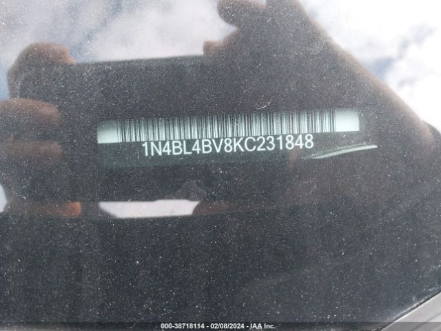 Photo 8 VIN: 1N4BL4BV8KC231848 - NISSAN ALTIMA 