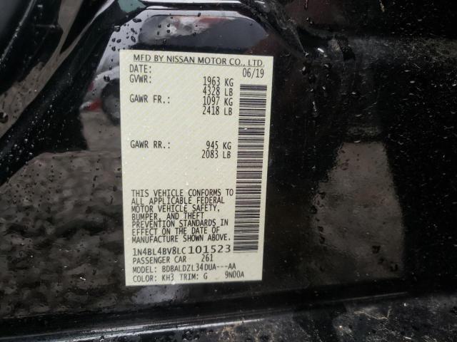 Photo 9 VIN: 1N4BL4BV8LC101523 - NISSAN ALTIMA 