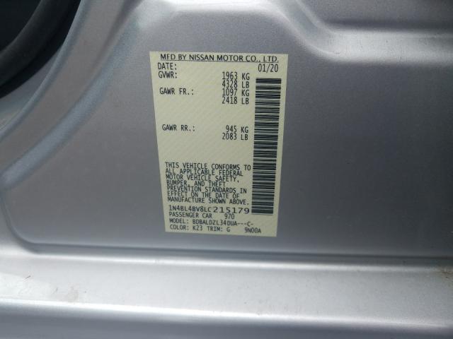 Photo 9 VIN: 1N4BL4BV8LC215179 - NISSAN ALTIMA S 