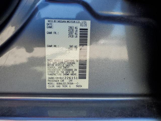 Photo 11 VIN: 1N4BL4BV8LC226151 - NISSAN ALTIMA S 