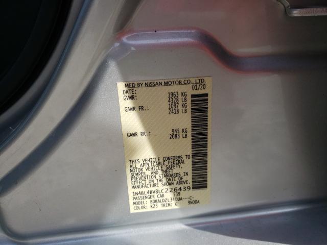 Photo 9 VIN: 1N4BL4BV8LC226439 - NISSAN ALTIMA 