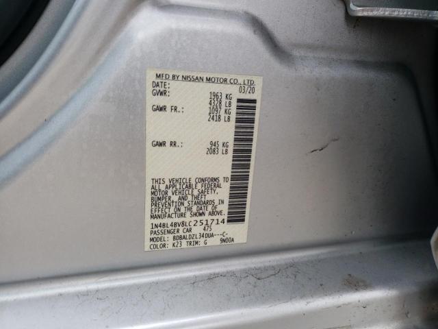 Photo 11 VIN: 1N4BL4BV8LC251714 - NISSAN ALTIMA 