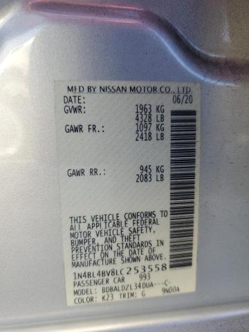 Photo 12 VIN: 1N4BL4BV8LC253558 - NISSAN ALTIMA S 