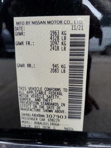 Photo 12 VIN: 1N4BL4BV8NN307903 - NISSAN ALTIMA 