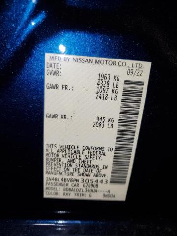 Photo 12 VIN: 1N4BL4BV8PN305443 - NISSAN ALTIMA 