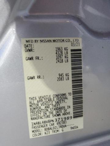 Photo 11 VIN: 1N4BL4BV8PN371989 - NISSAN ALTIMA S 