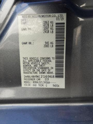 Photo 11 VIN: 1N4BL4BV9KC216968 - NISSAN ALTIMA 