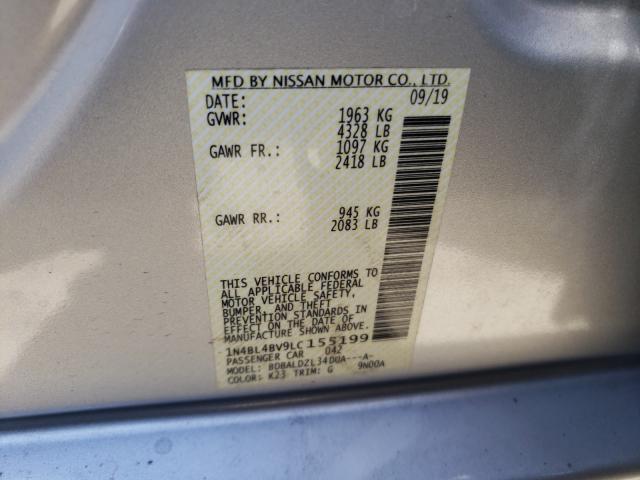 Photo 9 VIN: 1N4BL4BV9LC155199 - NISSAN ALTIMA S 