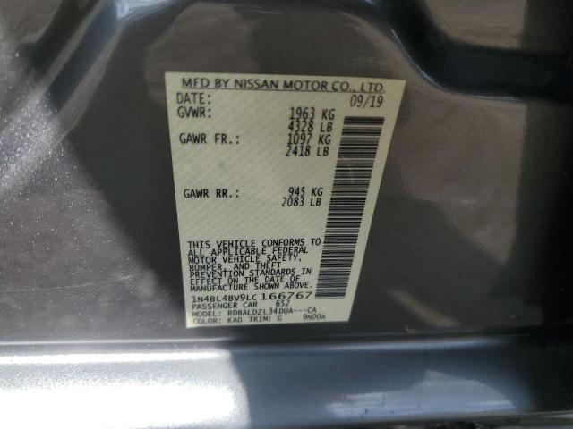 Photo 11 VIN: 1N4BL4BV9LC166767 - NISSAN ALTIMA S 