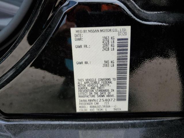 Photo 12 VIN: 1N4BL4BV9LC254072 - NISSAN ALTIMA S 