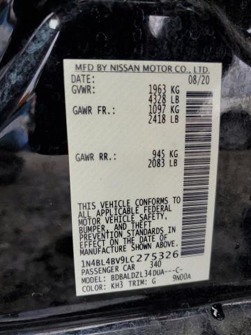 Photo 11 VIN: 1N4BL4BV9LC275326 - NISSAN ALTIMA 