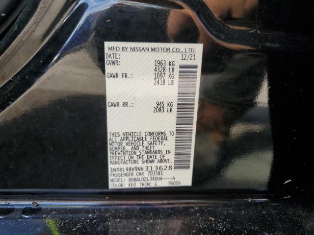 Photo 12 VIN: 1N4BL4BV9NN313628 - NISSAN ALTIMA S 