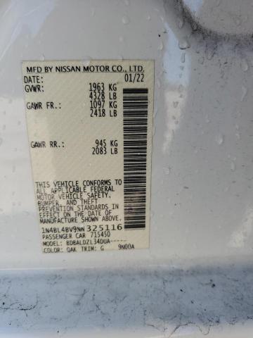 Photo 11 VIN: 1N4BL4BV9NN325116 - NISSAN ALTIMA 