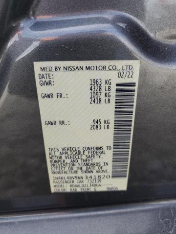 Photo 12 VIN: 1N4BL4BV9NN341820 - NISSAN ALTIMA 