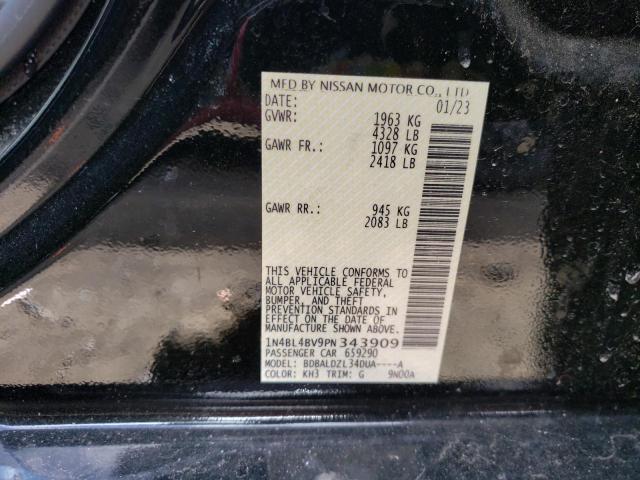 Photo 11 VIN: 1N4BL4BV9PN343909 - NISSAN ALTIMA 