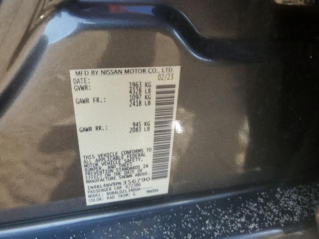 Photo 12 VIN: 1N4BL4BV9PN356790 - NISSAN ALTIMA 