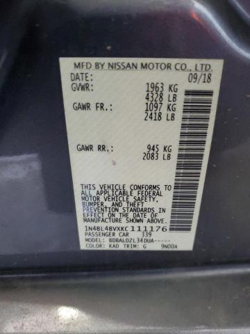 Photo 11 VIN: 1N4BL4BVXKC111176 - NISSAN ALTIMA 