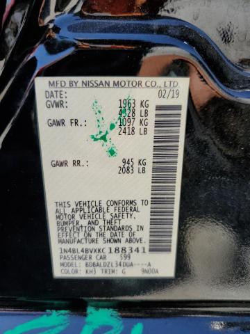 Photo 11 VIN: 1N4BL4BVXKC188341 - NISSAN ALTIMA S 