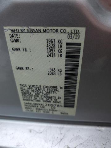 Photo 11 VIN: 1N4BL4BVXKC209785 - NISSAN ALTIMA S 