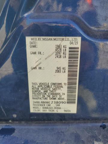 Photo 12 VIN: 1N4BL4BVXKC238090 - NISSAN ALTIMA S 