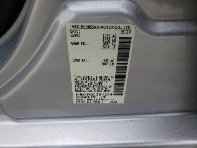 Photo 9 VIN: 1N4BL4BVXKC254144 - NISSAN ALTIMA S 