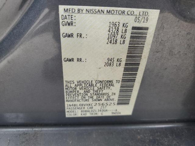 Photo 12 VIN: 1N4BL4BVXKC256525 - NISSAN ALTIMA 