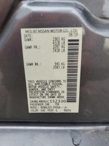 Photo 12 VIN: 1N4BL4BVXLC152330 - NISSAN ALTIMA 