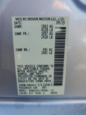 Photo 11 VIN: 1N4BL4BVXLC155065 - NISSAN ALTIMA S 