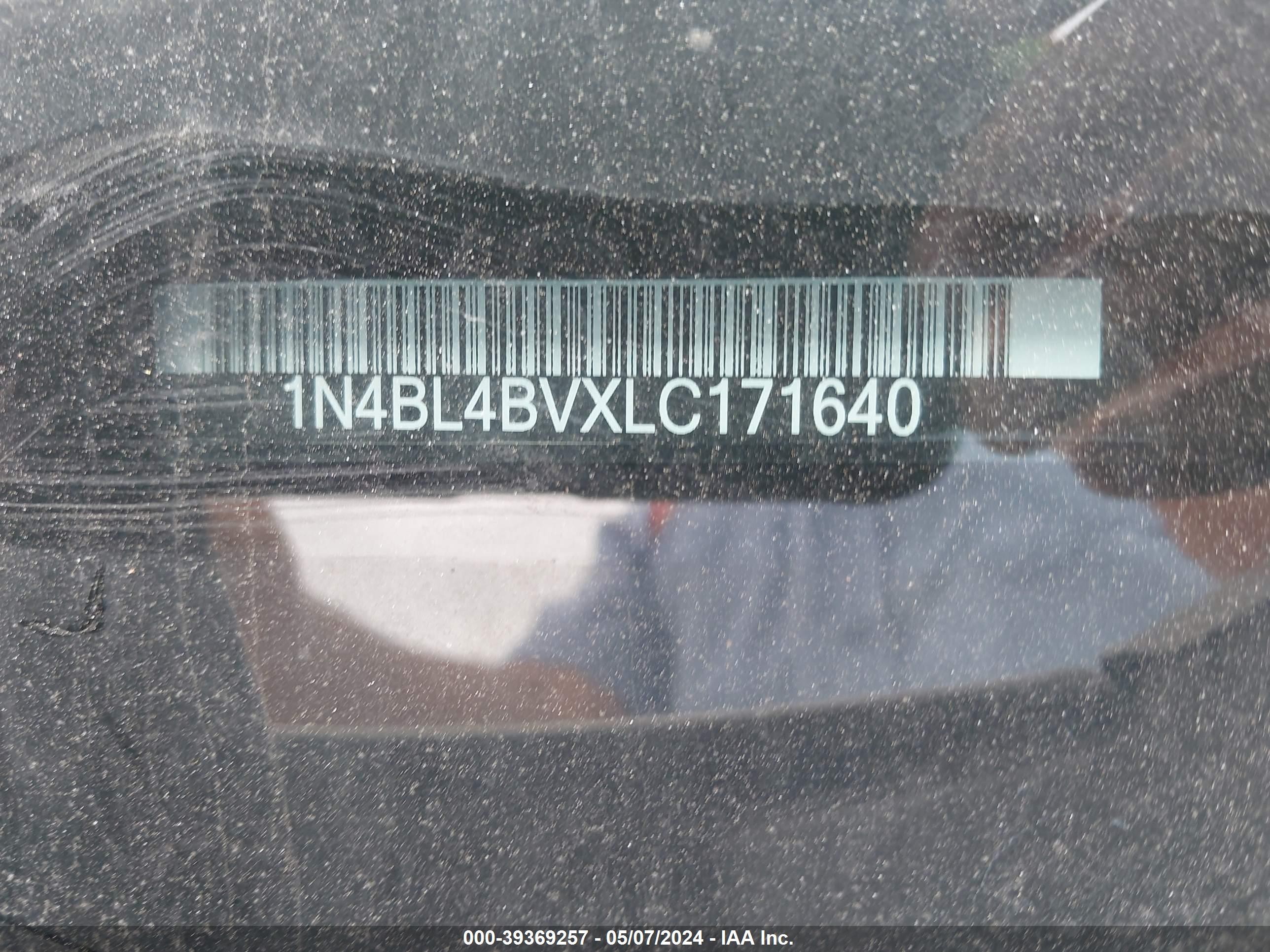 Photo 8 VIN: 1N4BL4BVXLC171640 - NISSAN ALTIMA 