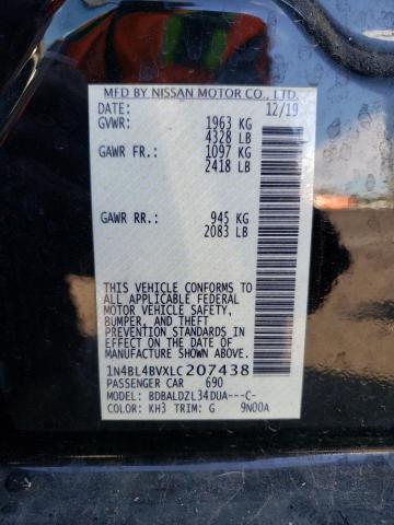 Photo 12 VIN: 1N4BL4BVXLC207438 - NISSAN ALTIMA 