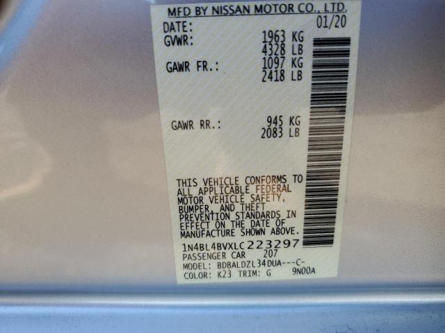 Photo 12 VIN: 1N4BL4BVXLC223297 - NISSAN ALTIMA S 