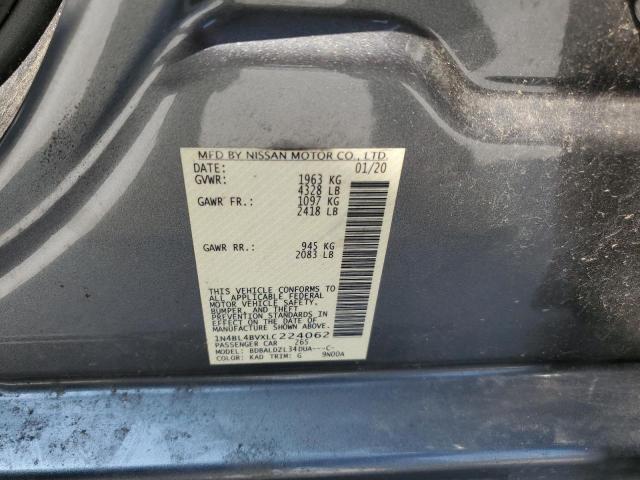 Photo 11 VIN: 1N4BL4BVXLC224062 - NISSAN ALTIMA S 