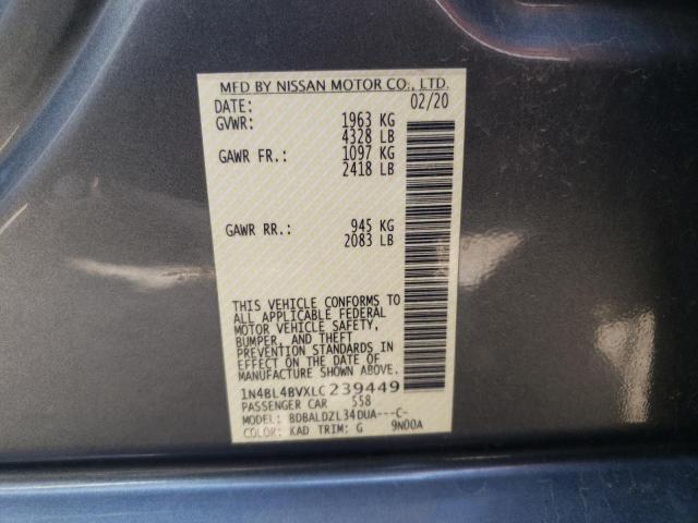 Photo 11 VIN: 1N4BL4BVXLC239449 - NISSAN ALTIMA S 