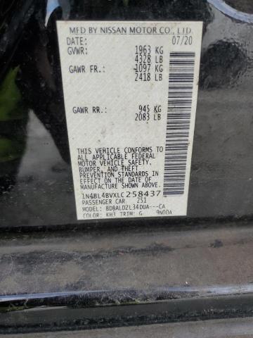 Photo 12 VIN: 1N4BL4BVXLC258437 - NISSAN ALTIMA 