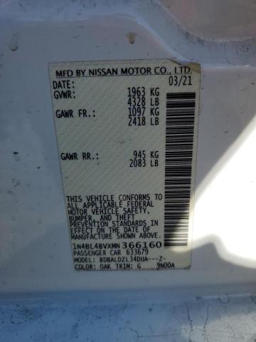 Photo 11 VIN: 1N4BL4BVXMN366160 - NISSAN ALTIMA 