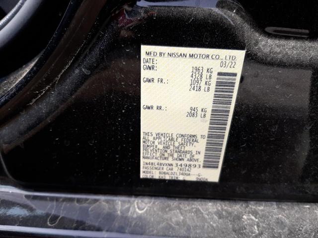 Photo 11 VIN: 1N4BL4BVXNN349893 - NISSAN ALTIMA S 