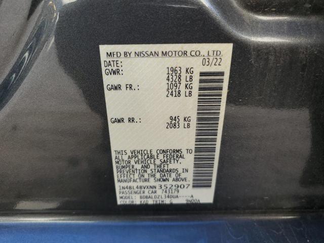 Photo 11 VIN: 1N4BL4BVXNN352907 - NISSAN ALTIMA S 