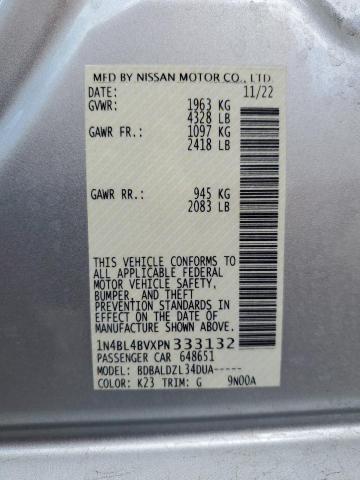 Photo 11 VIN: 1N4BL4BVXPN333132 - NISSAN ALTIMA S 