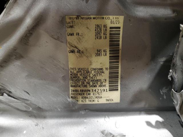 Photo 11 VIN: 1N4BL4BVXPN342591 - NISSAN ALTIMA 