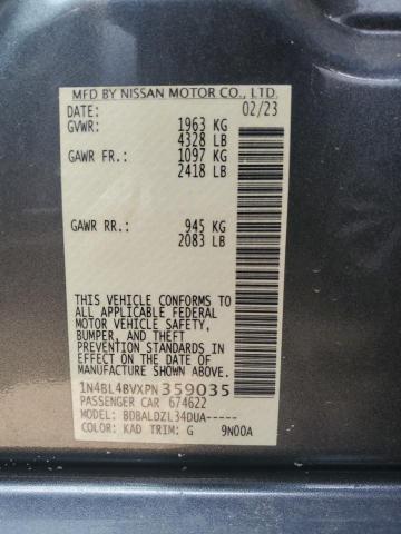 Photo 12 VIN: 1N4BL4BVXPN359035 - NISSAN ALTIMA S 