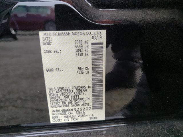 Photo 9 VIN: 1N4BL4BW6KN325207 - NISSAN ALTIMA S 