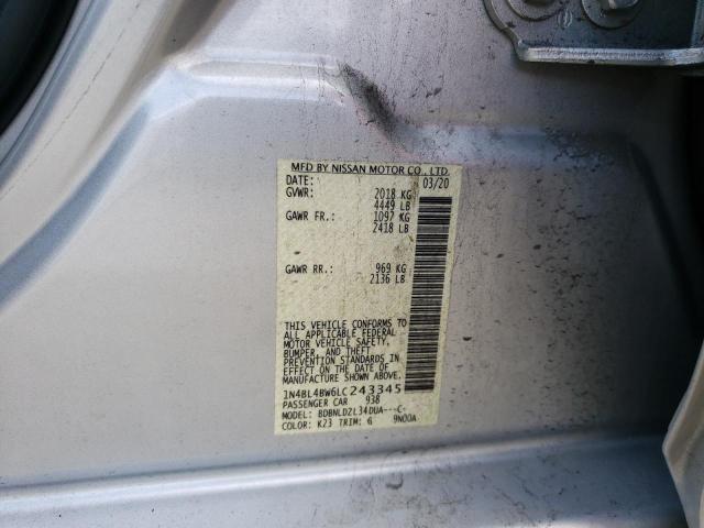 Photo 12 VIN: 1N4BL4BW6LC243345 - NISSAN ALTIMA 