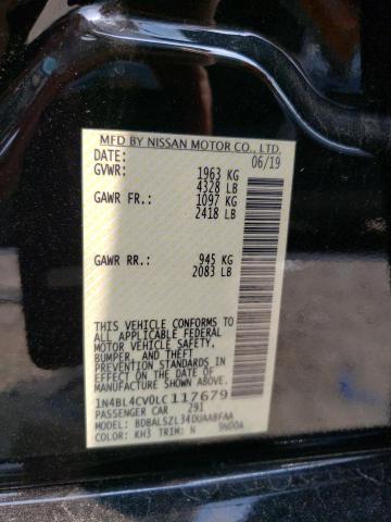 Photo 11 VIN: 1N4BL4CV0LC117679 - NISSAN ALTIMA SR 