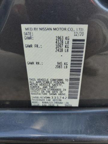 Photo 12 VIN: 1N4BL4CV0MN335742 - NISSAN ALTIMA SR 