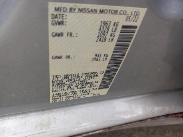 Photo 11 VIN: 1N4BL4CV0NN386434 - NISSAN ALTIMA SR 