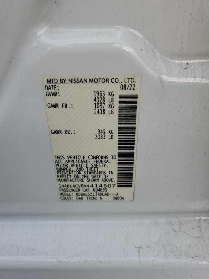 Photo 11 VIN: 1N4BL4CV0NN414507 - NISSAN ALTIMA 